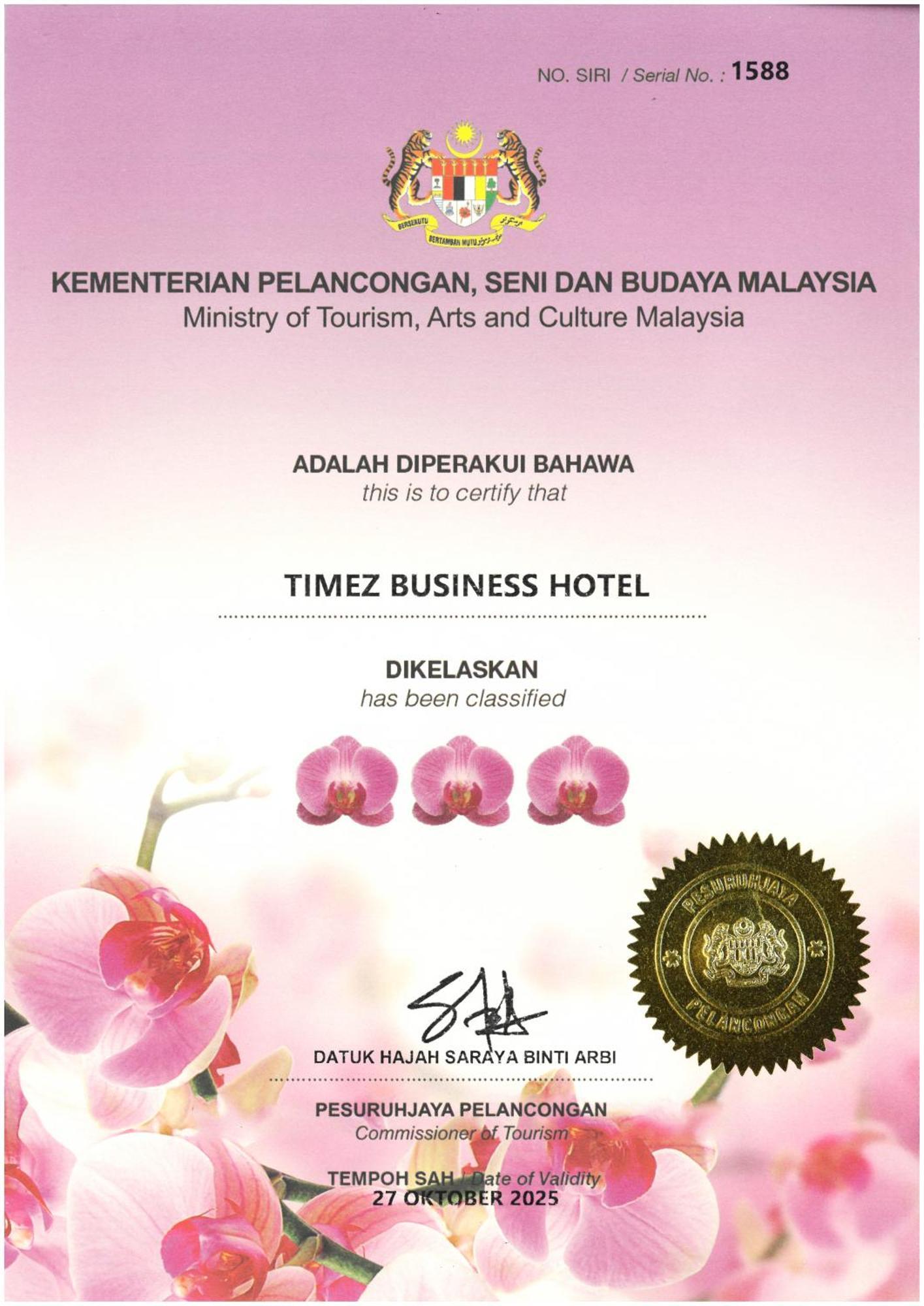 Timez Business Hotel Cheras Zewnętrze zdjęcie